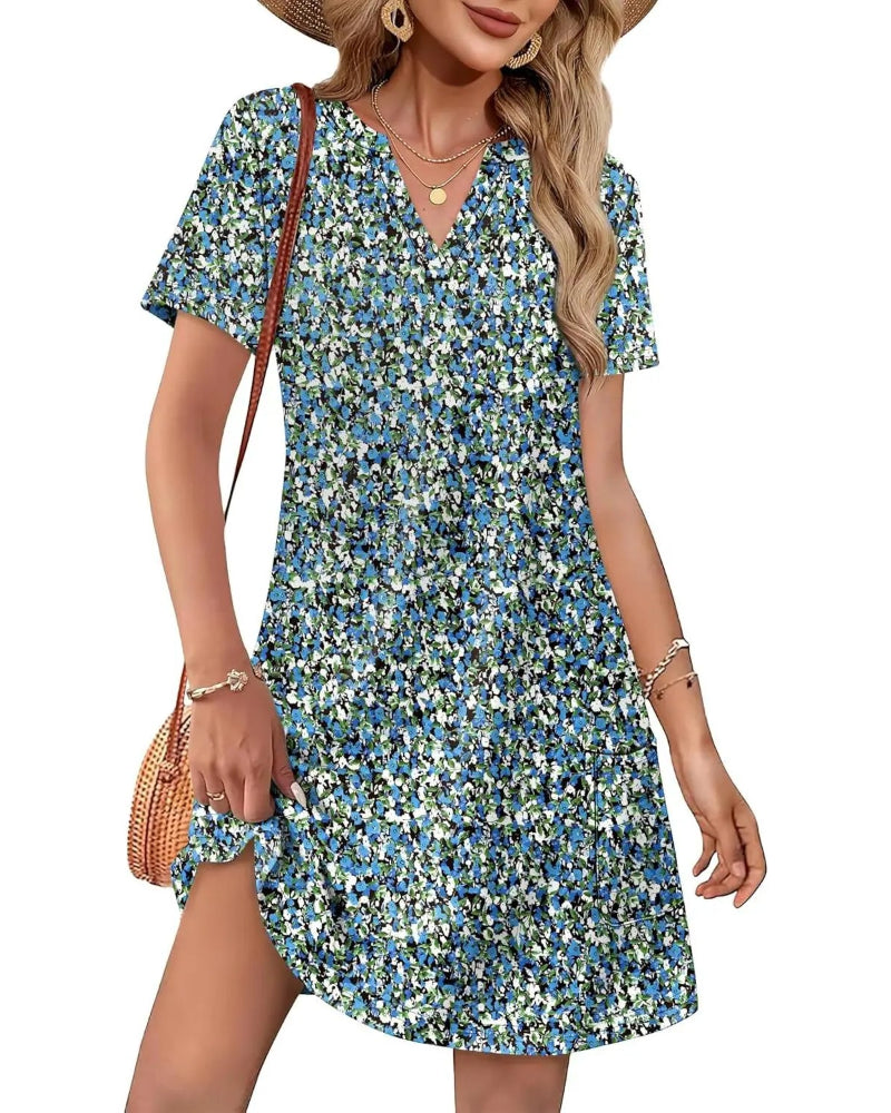 blue Floral