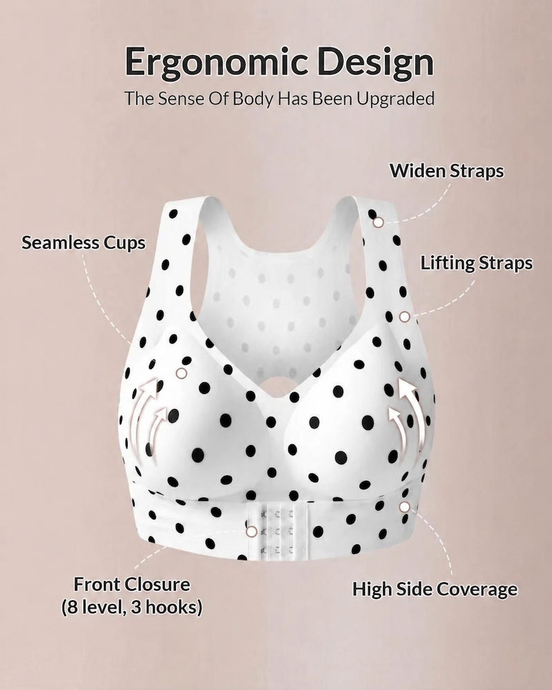 White Polka Dot