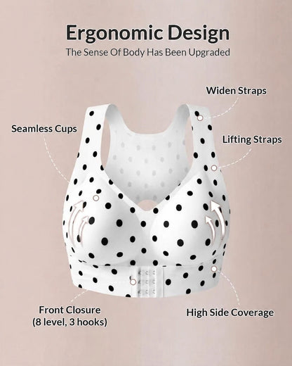 White Polka Dot