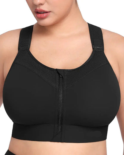Black-Front Zip