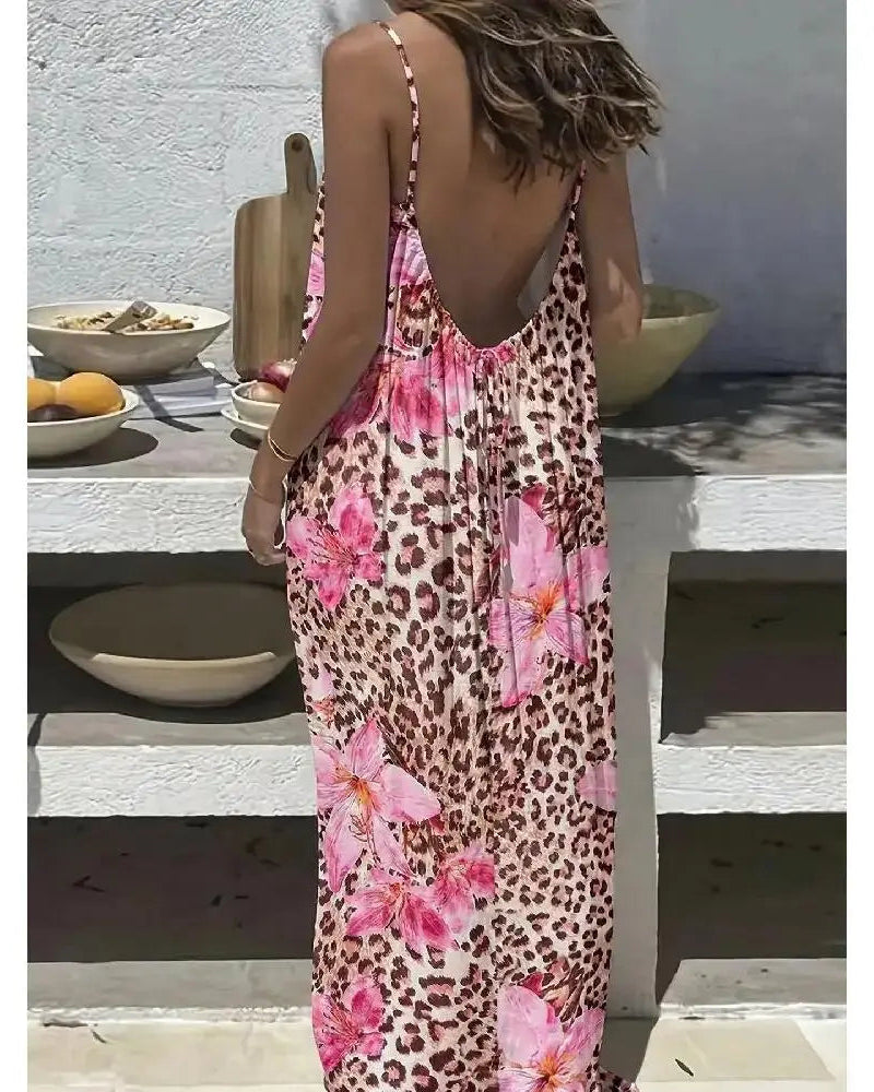 Pink leopard print
