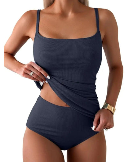 Dark Blue-ribbed