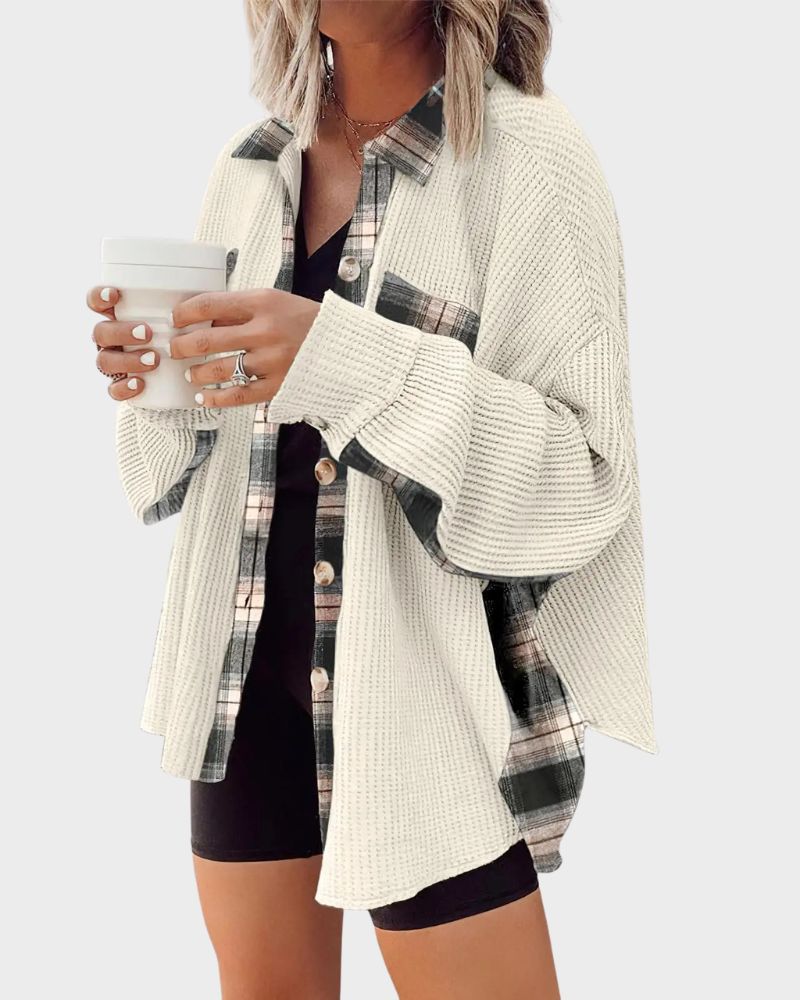 Apricot Plaid