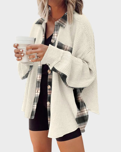 Apricot Plaid