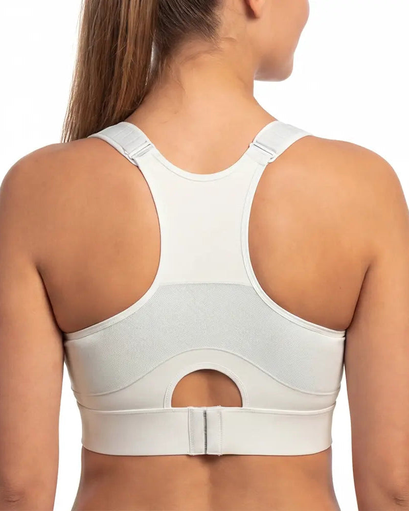 Beige-Front Zip