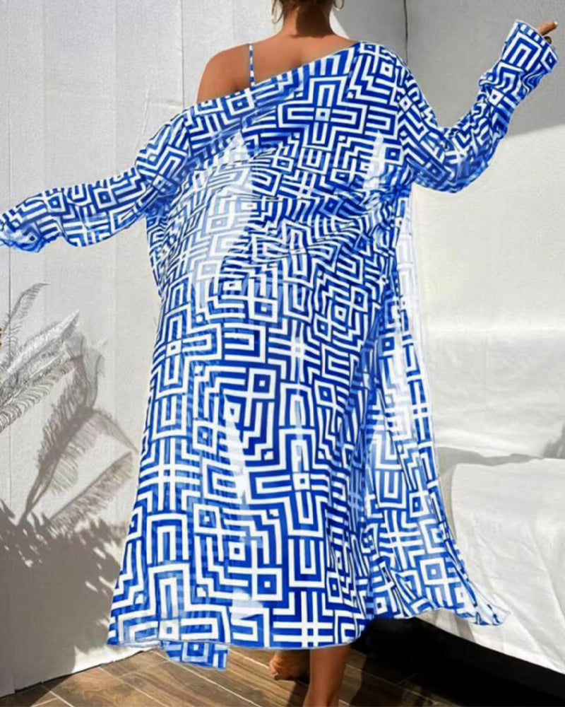 Blue White